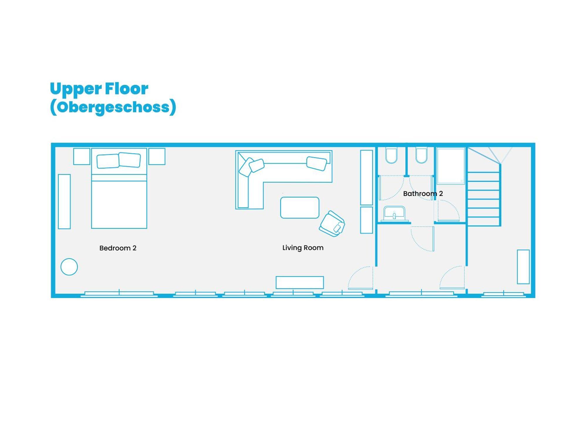 Mitte Loft On 2floors, 150 Qaudratmeter, 2brs, 2bathrooms, Living Room, Dinning Up To 8 Ppl Berlijn